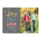 Joy Peace and Love Photo Greeting