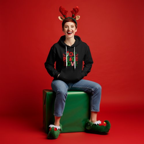 Joy Peace Love Christmas Hoodie