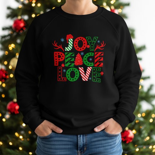 Joy Peace Love Christmas T-Shirt