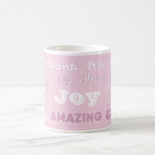 Joy Pink Best Friend Mug