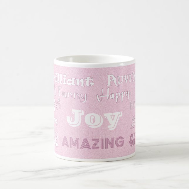 Joy Pink Best Friend Mug (Center)