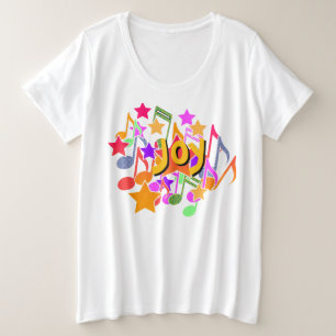 Joy  plus size T-Shirt