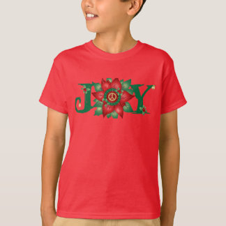 Joy Pointsetta T-Shirt
