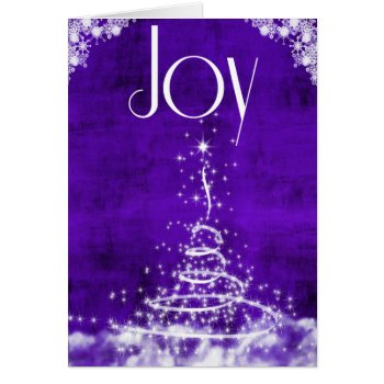 Joy Purple Card 