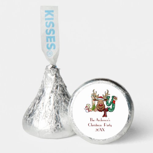 Joy Reindeer Fun Christmas Holiday Party   Hersheys Kisses