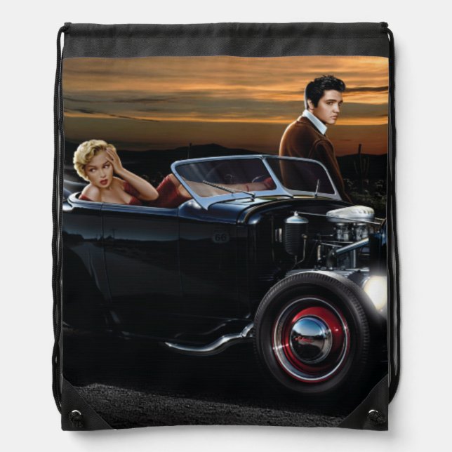 Joy Ride 2 Drawstring Bag (Front)