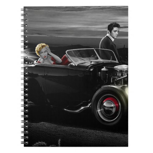 Joy Ride BW Notebook