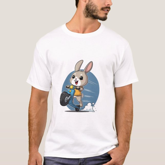 Joy Ride Bunny T-Shirt (Front)