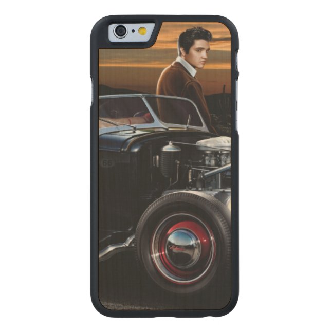 Joy Ride Carved Wood iPhone Case (Back)