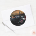 Joy Ride Classic Round Sticker | Zazzle