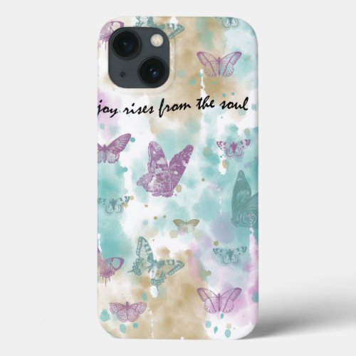 Joy Rises from the Soul iPhone 13 Case