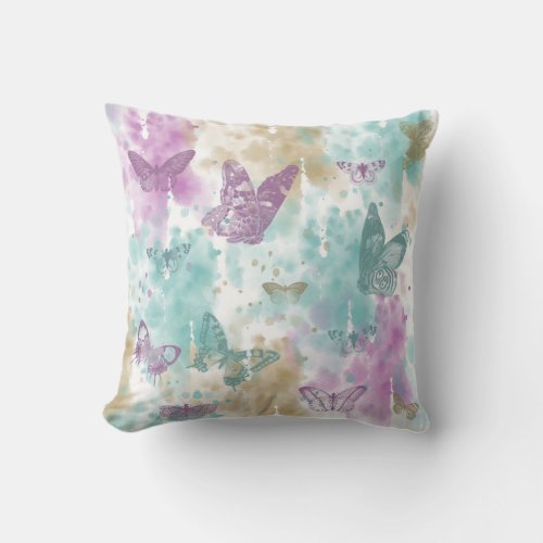 Joy rises from the soul throw pillow