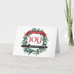Joy Runs Deep - Submarine Holiday Card