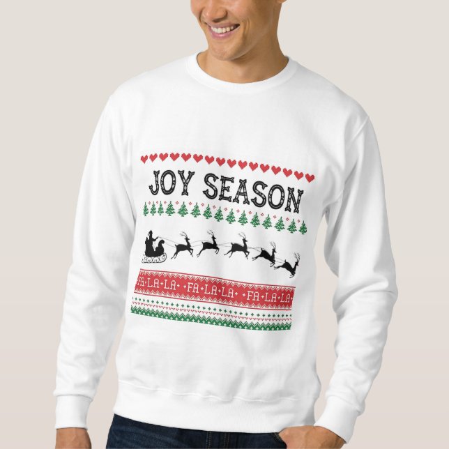 Joy Season Christmas Sweater (Front)