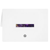 Joy Snowflakes Christmas Photo Card (Back Horizontal)