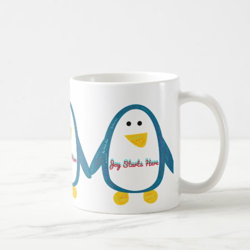 Joy Starts Here Mug