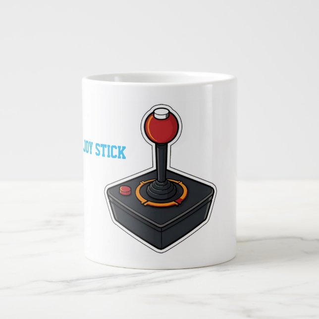 joy stick giant coffee mug (Front)