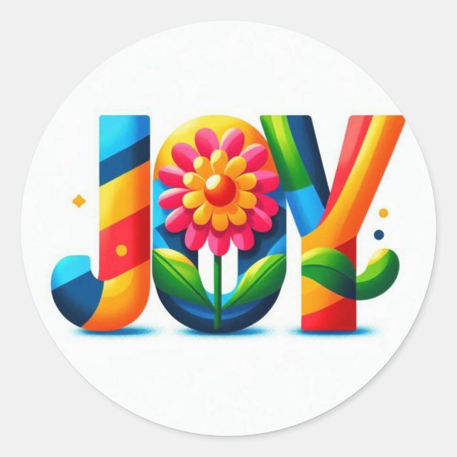 Joy Stickers  (Front)