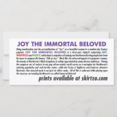 Joy The Immortal Beloved, Part 3: Music (Back)