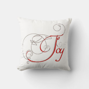 Joy! Throw Pillow