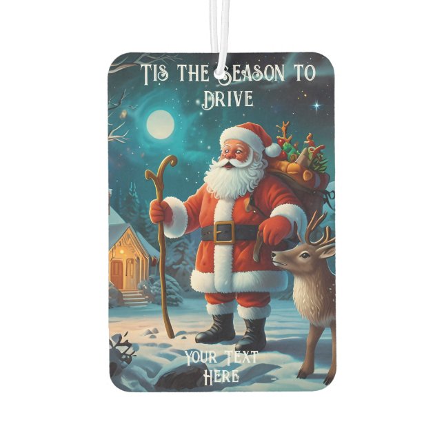 Joy to the Ride Air Freshener (Back)