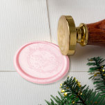 Joy To The Word Pine Trees & Reindeer Wreath Wax Seal Stamp<br><div class="desc">Festive and elegant holiday season joy to the world wax seal stamp design features our "Joy To The Word" design featuring a stylized wreath globe with pine trees,  stars,  and reindeer. All illustrations contained in this Joy to the world holiday wax seal stamp are hand-drawn original artwork by Moodthology.</div>
