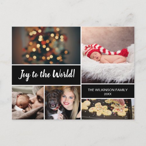 Joy to the World 2019 Baby Announcement Christmas