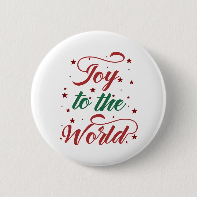 joy to the world button (Front)