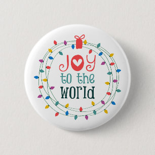Joy To The World Button