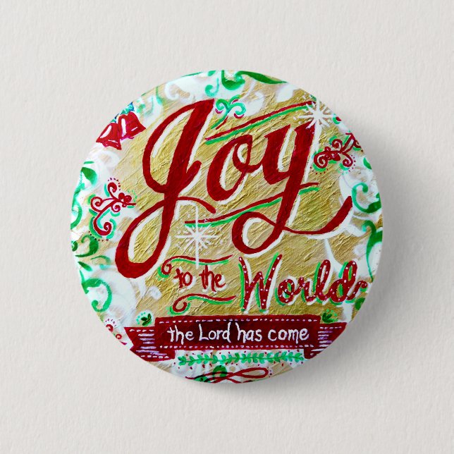 Joy to the World by Jan Marvin Button (Front)