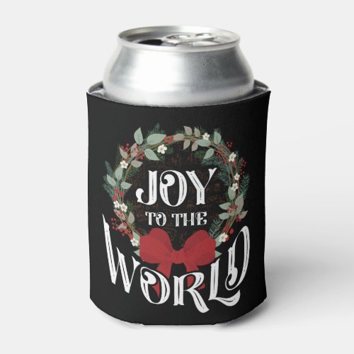 Joy To The World Christian Christmas Can Cooler