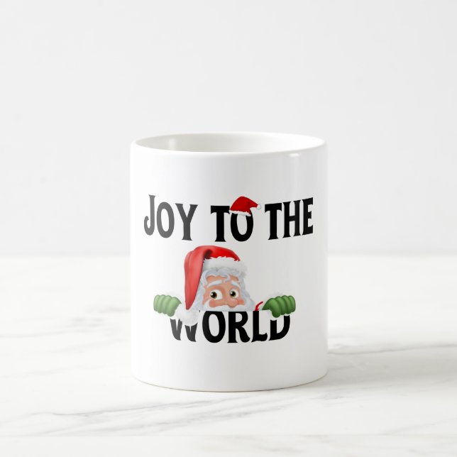 Joy to the World Christmas Art Print - mugs (Center)