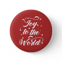 joy to the world Christmas Button