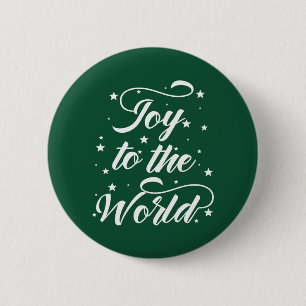 joy to the world Christmas Button