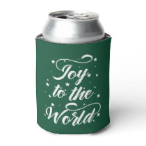 joy to the world Christmas Can Cooler