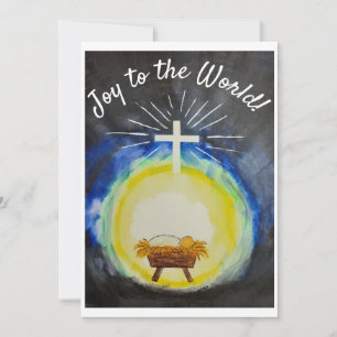 "Joy to the World" Christmas card