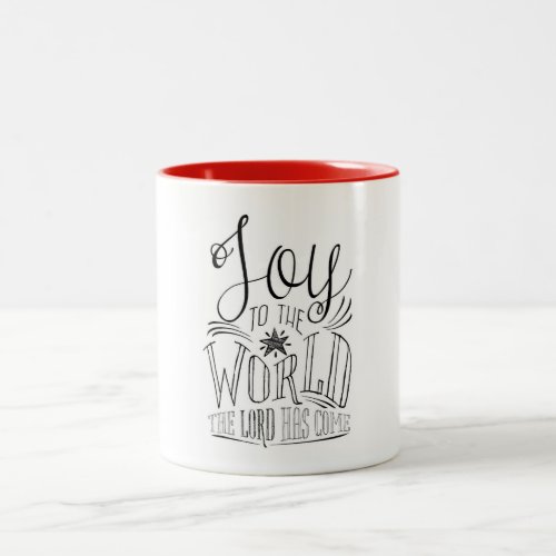 Joy to the World Christmas Coffee Mug