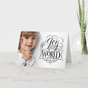 Joy to the World Christmas Customize Photo Holiday