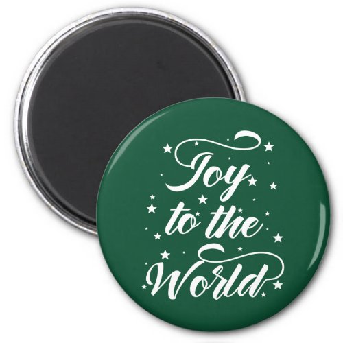 joy to the world Christmas Magnet