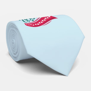 Joy to the World Christmas Quote Typography Neck Tie