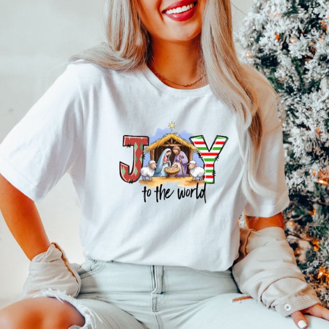 Joy to the World Christmas T-Shirt (Creator Uploaded)