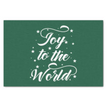 joy to the world Christmas Tissue Paper