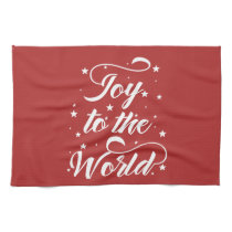 joy to the world Christmas Towel