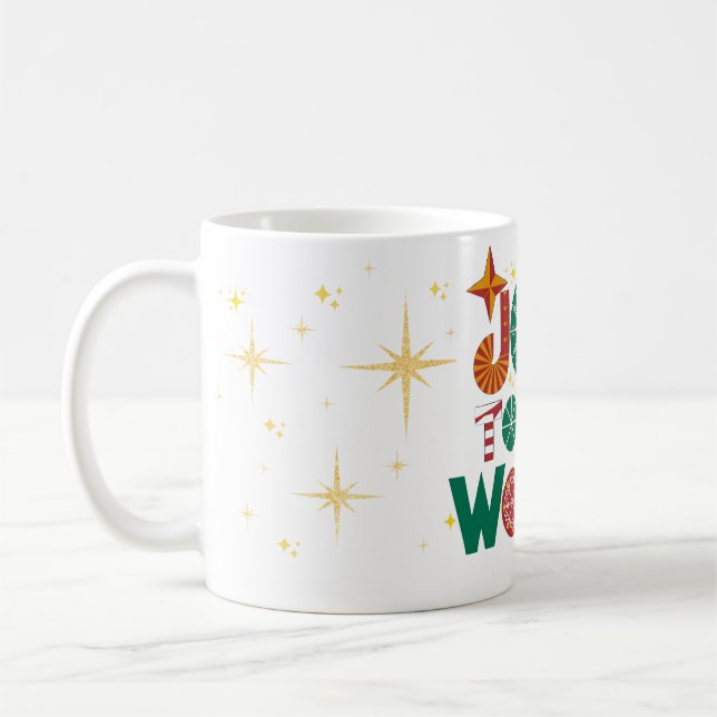 Joy to the world festive Mug (Left)