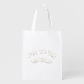 Joy to the World Grocery Bag