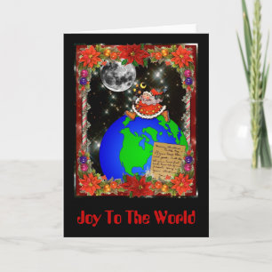Joy To The World Holiday Card