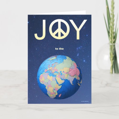 Joy to the World Holiday Card