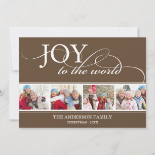 JOY TO THE WORLD HOLIDAY PHOTO CARD