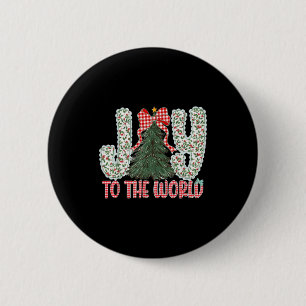 Joy To The World Jesus Christian Christmas Xmas Tr Button