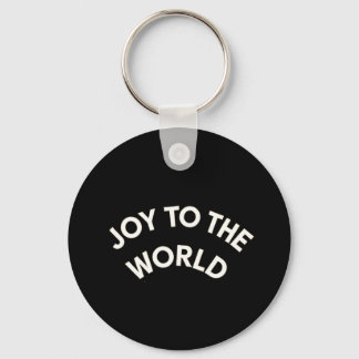 Joy to the World Keychain